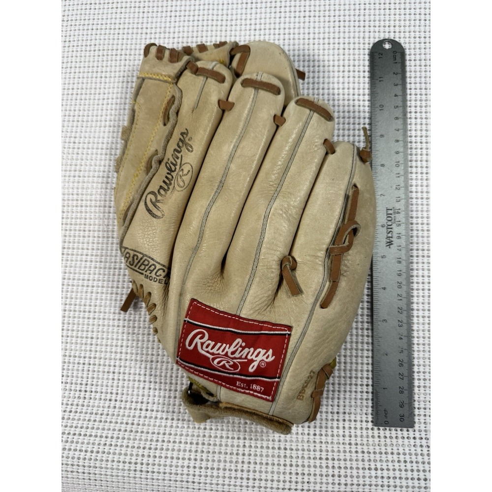 Rawlings Derek Jeter RBG36 Basket Web Baseball Glove 12.5 Leather Tan RHT